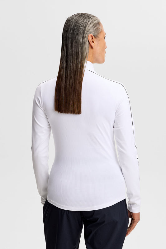 Adiola Quarter Zip Mid Layer / Weiß