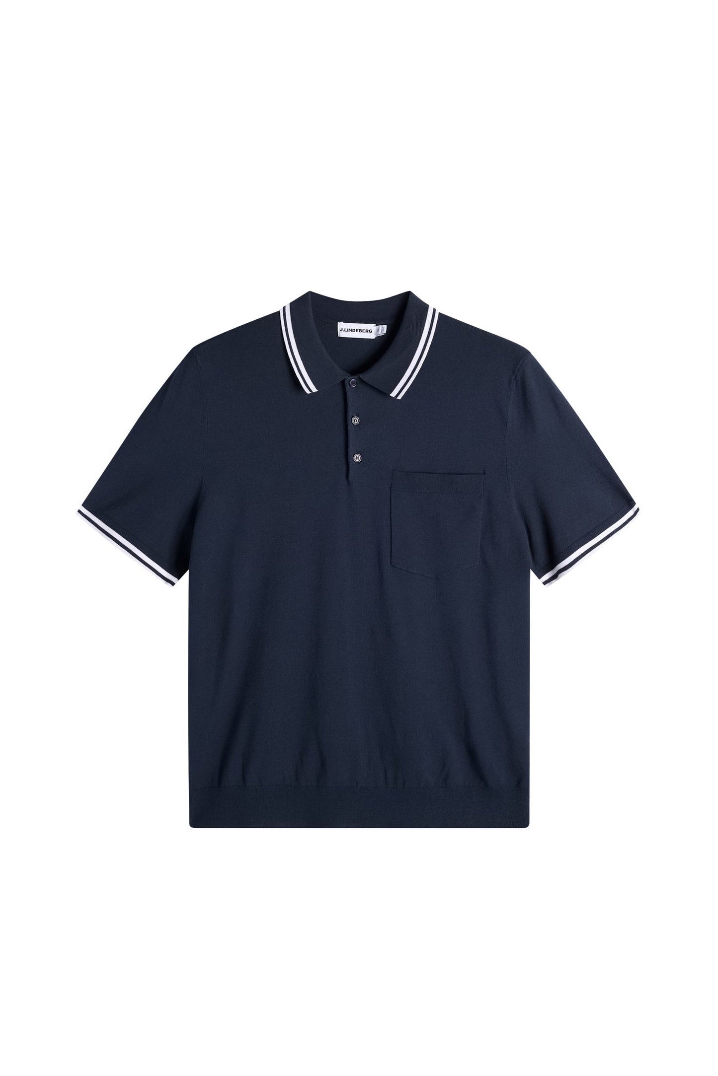 Ramon Strickpolo Kurzarm / Navy