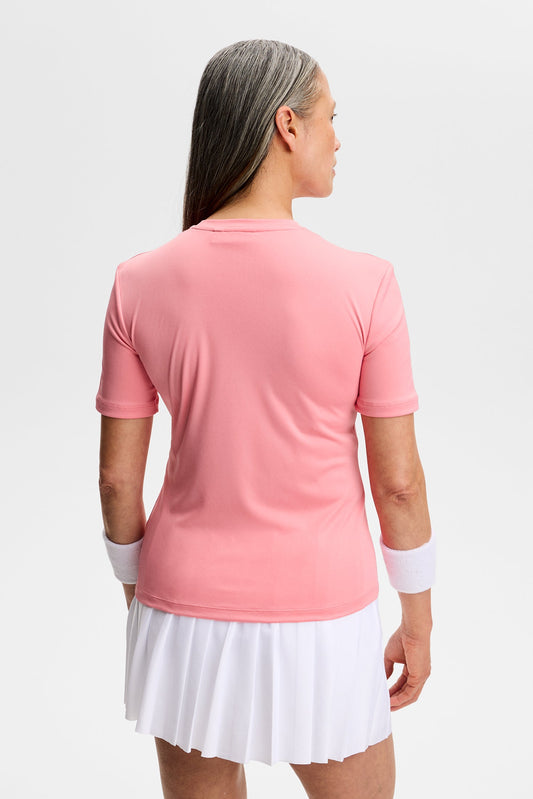 Ada T-Shirt / Flamingo-Feder