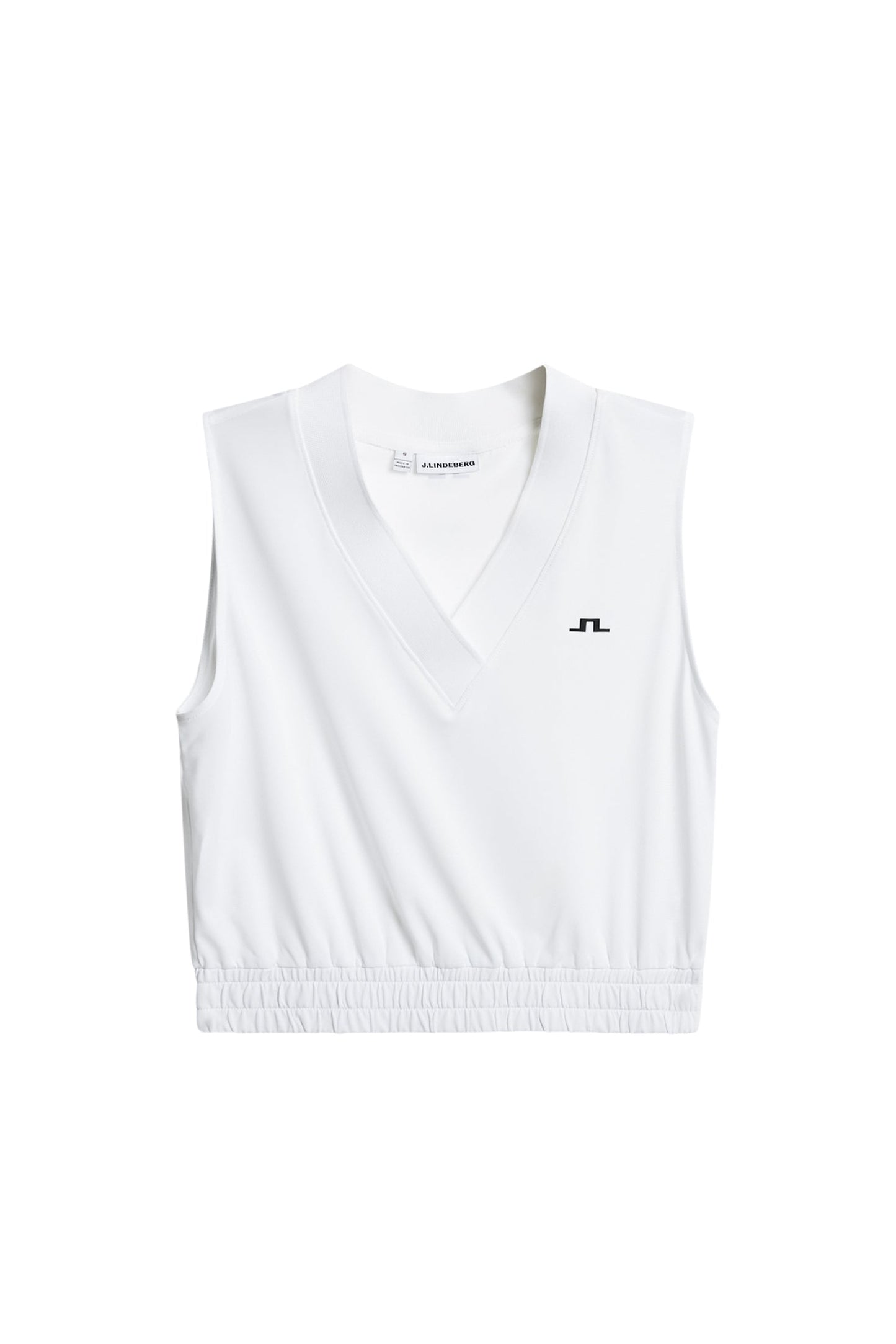 Liny ärmelloses Top / Weiß