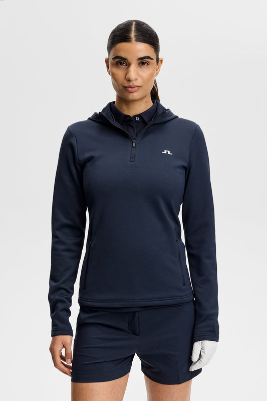 Aerielle Kapuzenpullover mit Reißverschluss / Navy