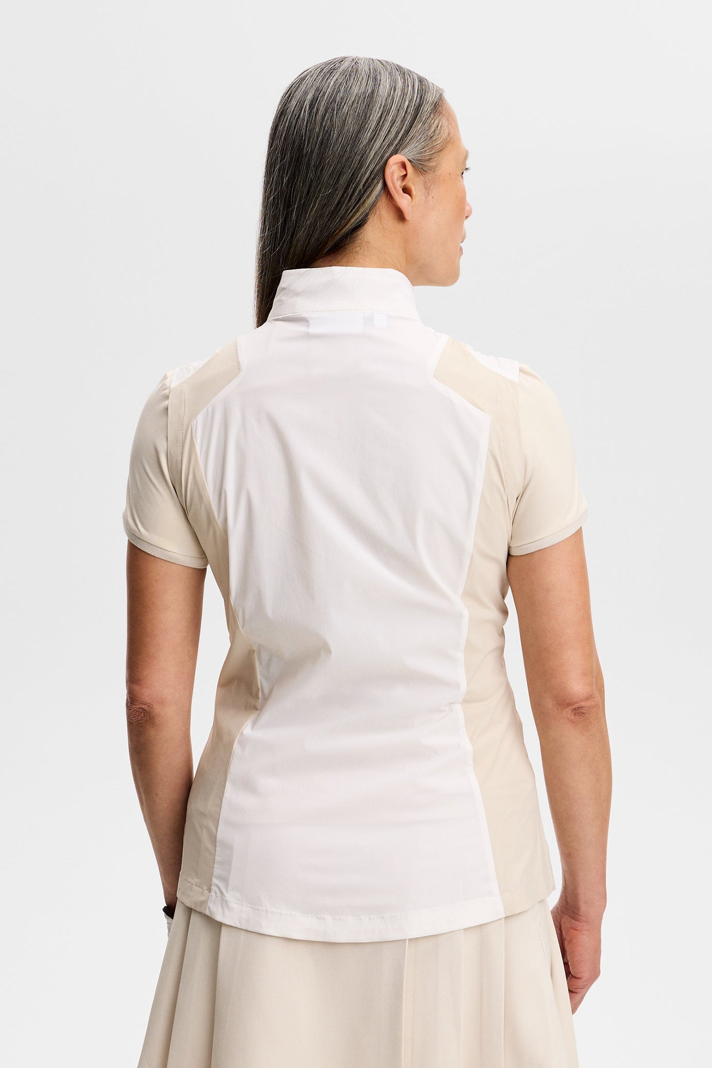 Brooks Zip Packable Vest / Weiß