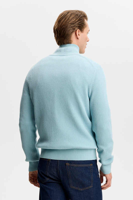 Alexis Full Zip Cardigan / Vergissmeinnicht