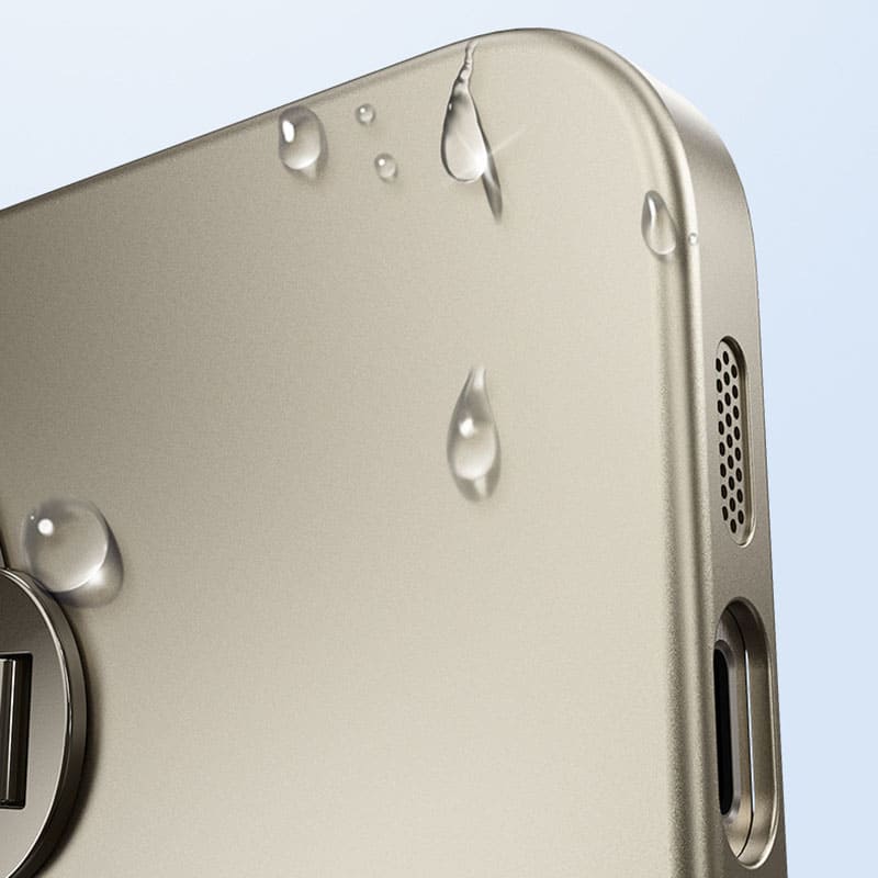 2-in-1 magnetische Ständerhülle mit Objektivfilmschutz für iPhone 16