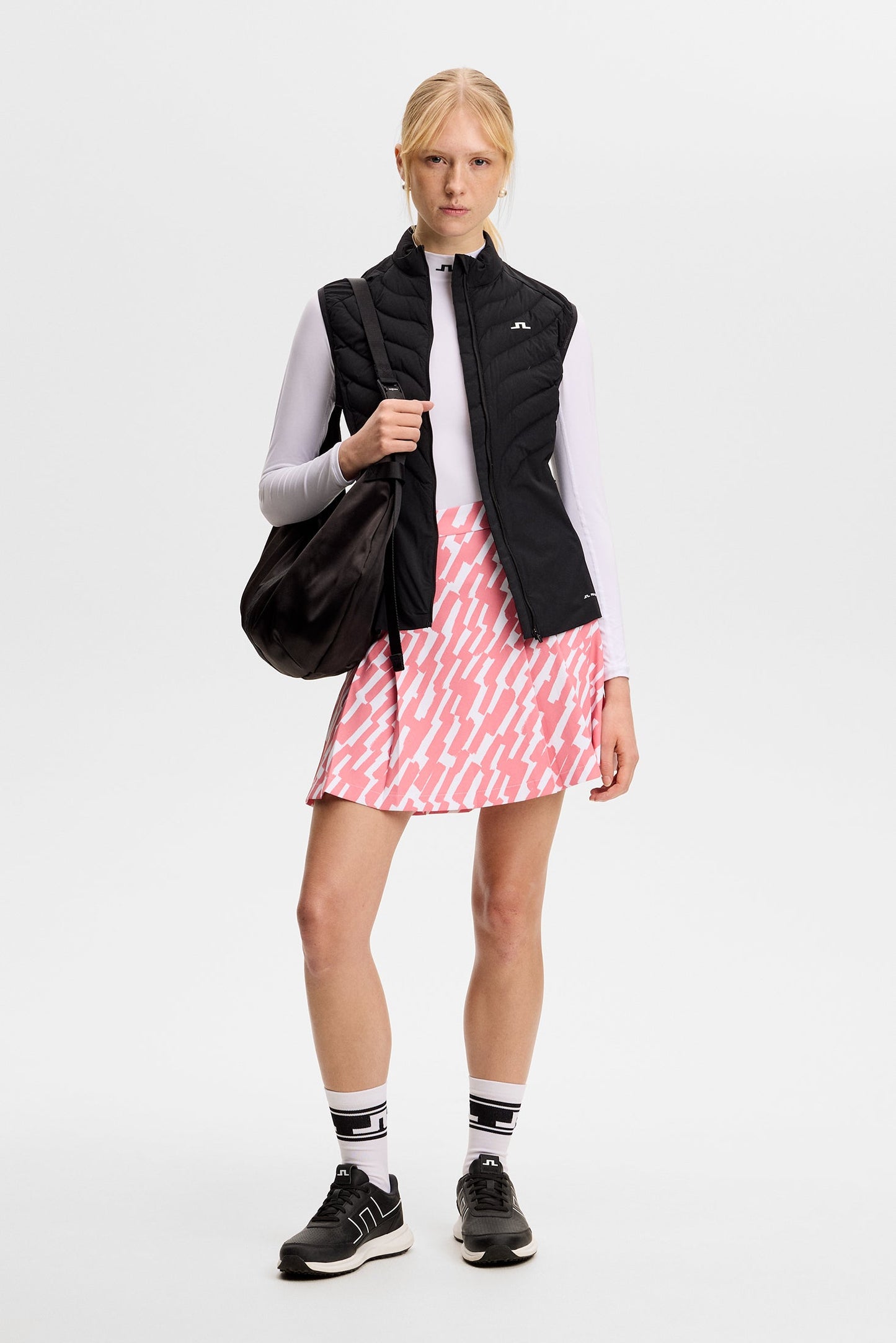 Alesia Bedruckter Rock / Eiche Flamingo M