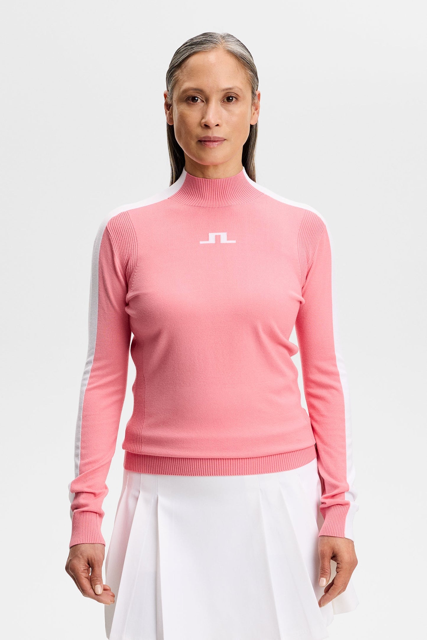 Adia Strickpullover / Flamingo-Feder