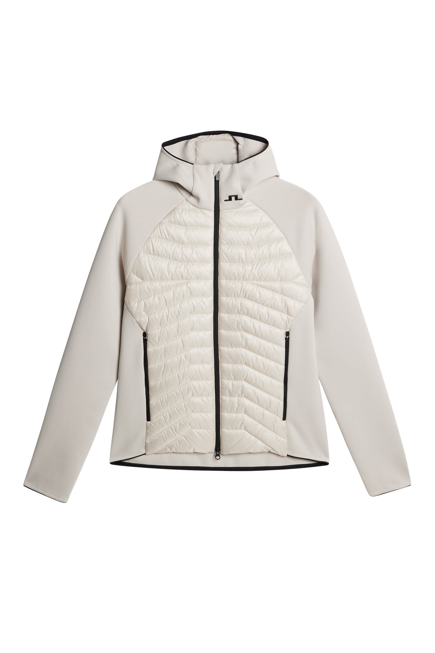 Heyden Quilt Hybrid Kapuze / Moonbeam