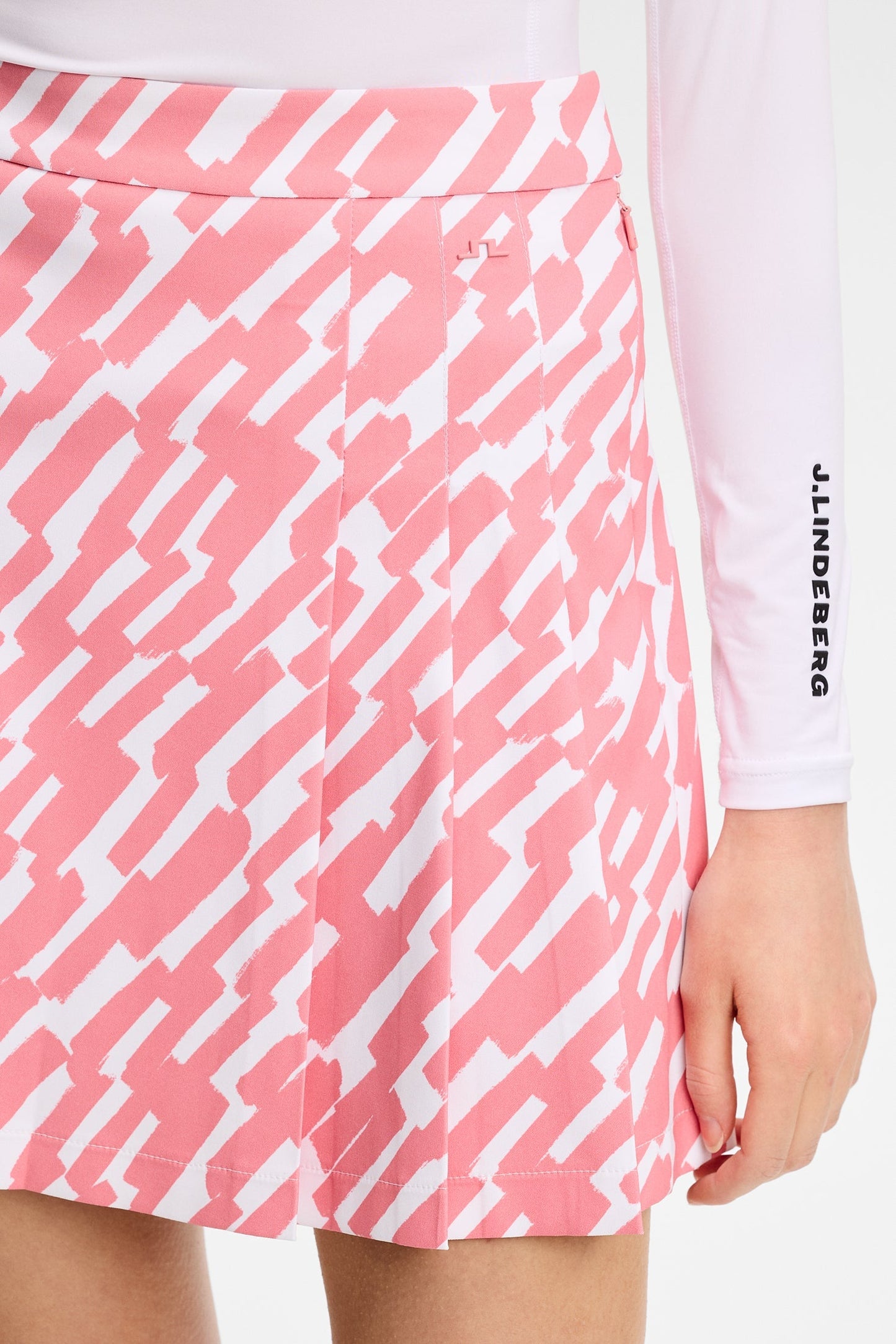 Alesia Bedruckter Rock / Eiche Flamingo M