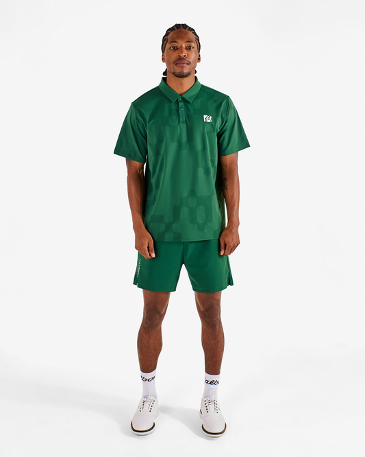 PERFORMANCE MESH PANELED POLO