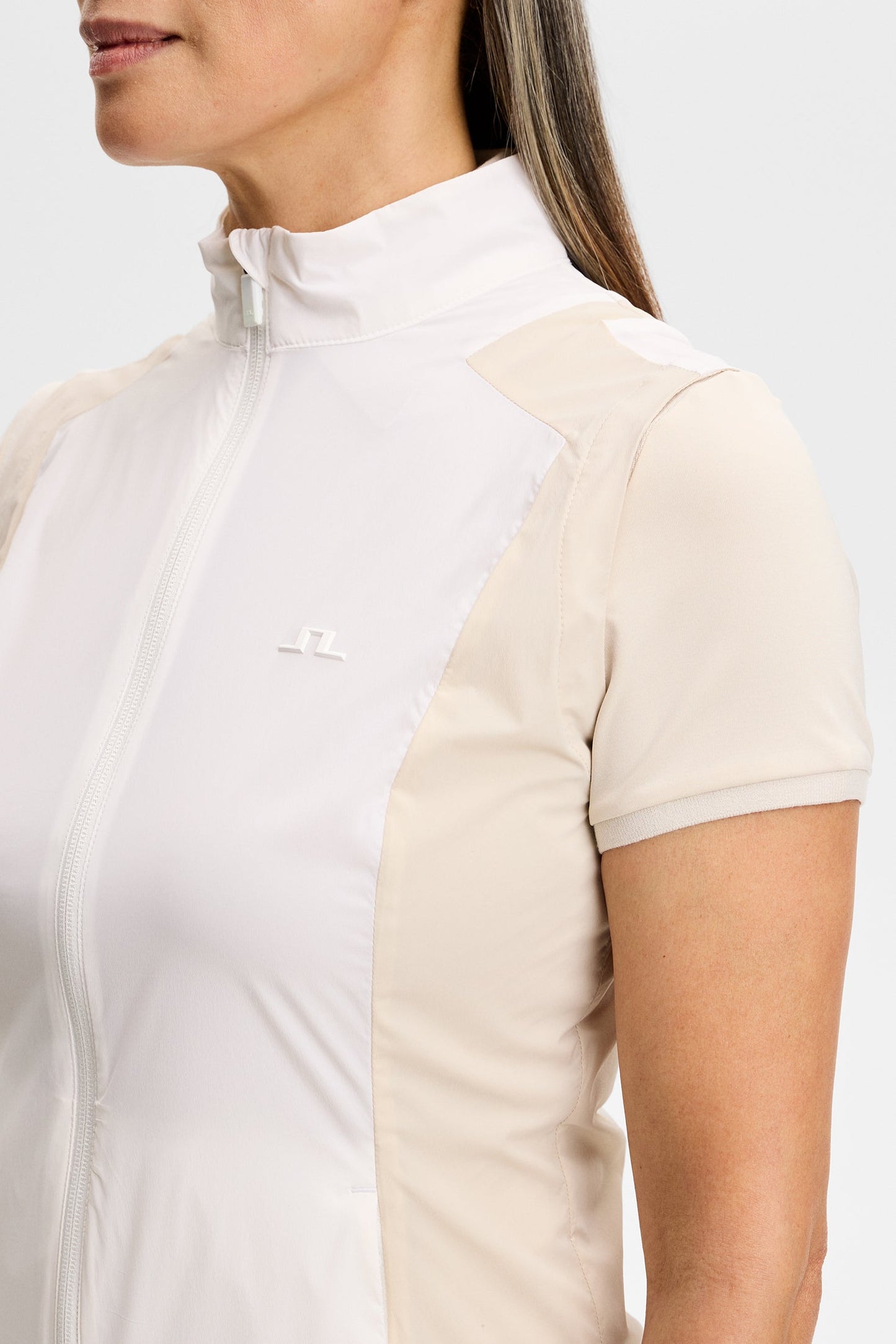 Brooks Zip Packable Vest / Weiß