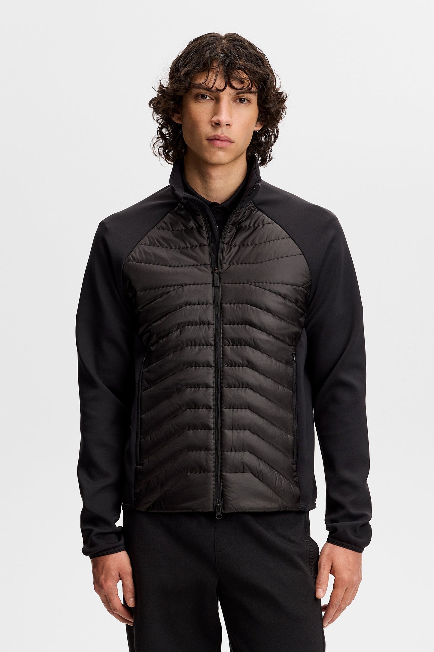 Heyden Hybrid Steppjacke / Schwarz