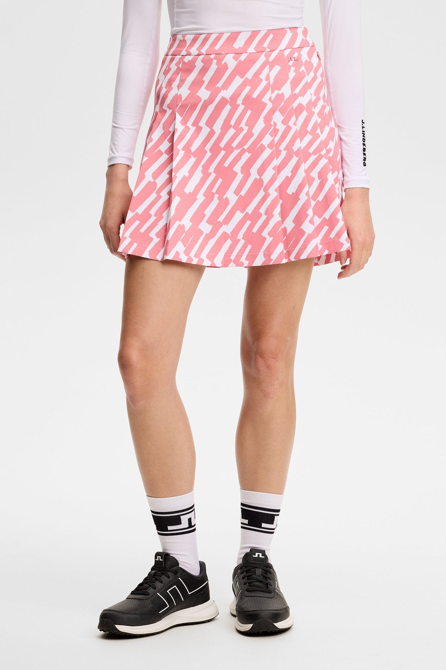 Alesia Bedruckter Rock / Eiche Flamingo M